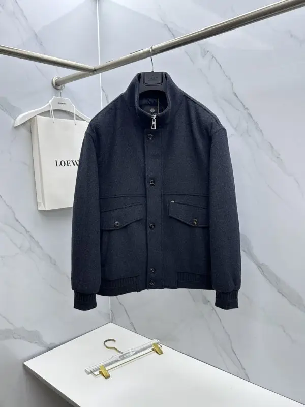 Loro Piana — Woolen winter jacket on feathers
