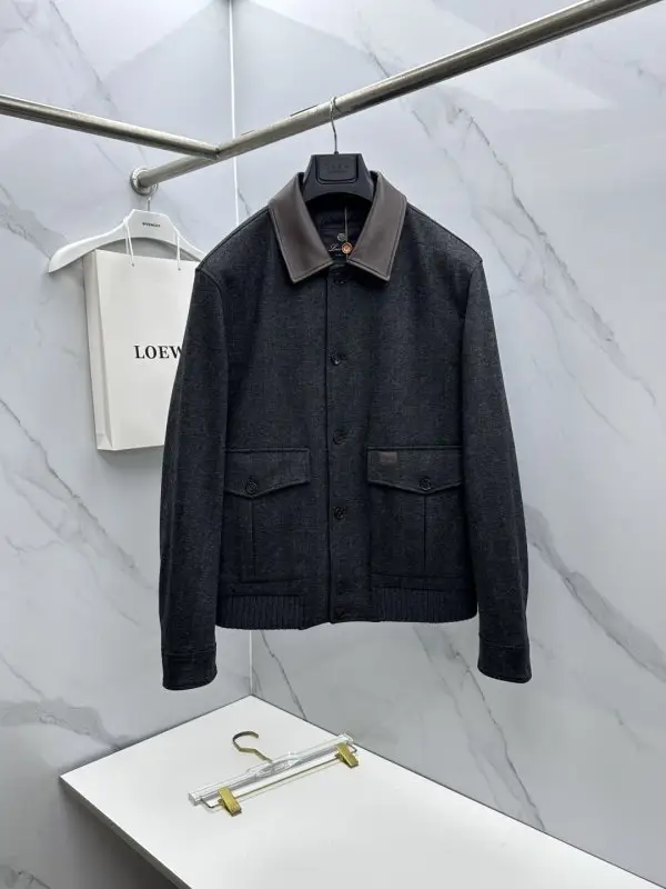 Loro Piana — Woolen winter jacket on feathers