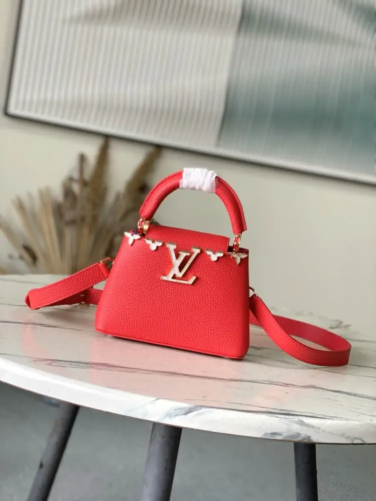 Louis Vuitton Сумка Capucines шкіряна 21 см — Фото 1