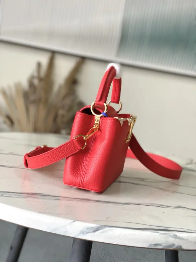 Louis Vuitton Сумка Capucines шкіряна 21 см — Фото 2
