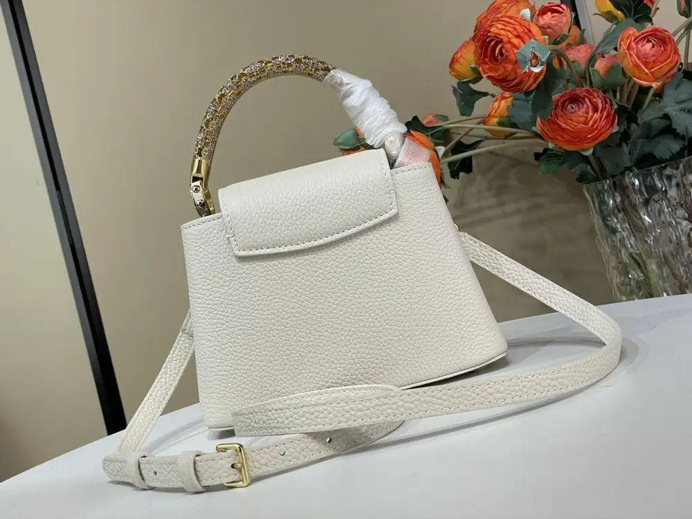 Louis Vuitton Сумка Capucines шкіряна 21 см — Фото 3