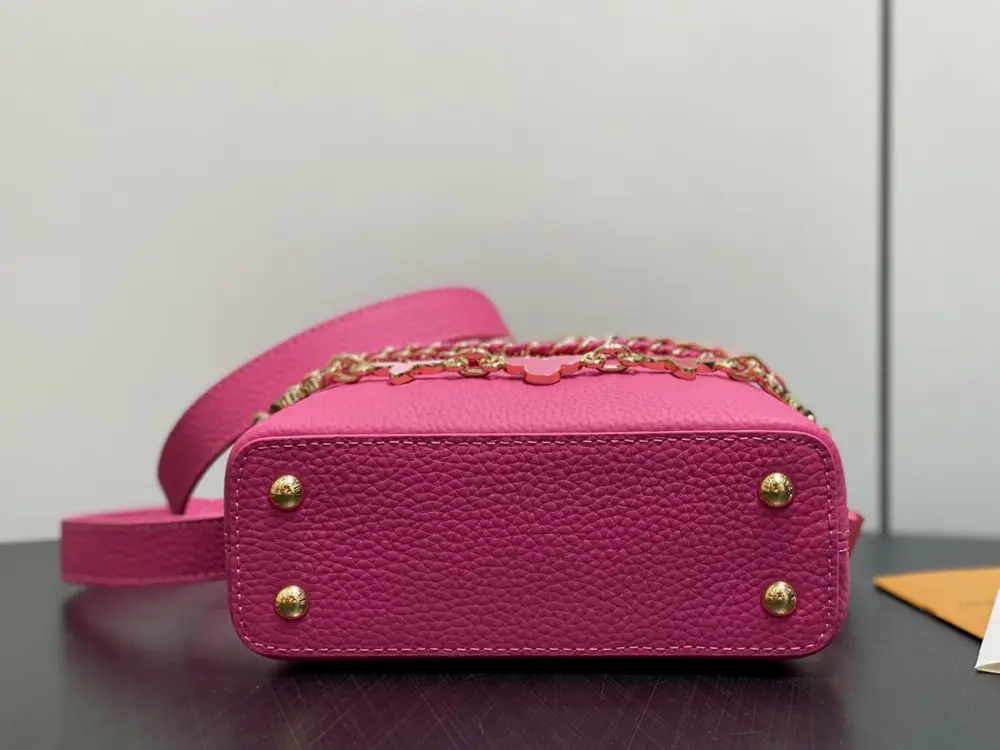 Louis Vuitton Сумка Capucines кожаная 21 см — Фото 4