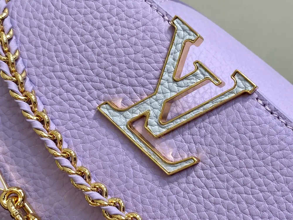 Louis Vuitton Сумка Capucines кожаная 22 см — Фото 4