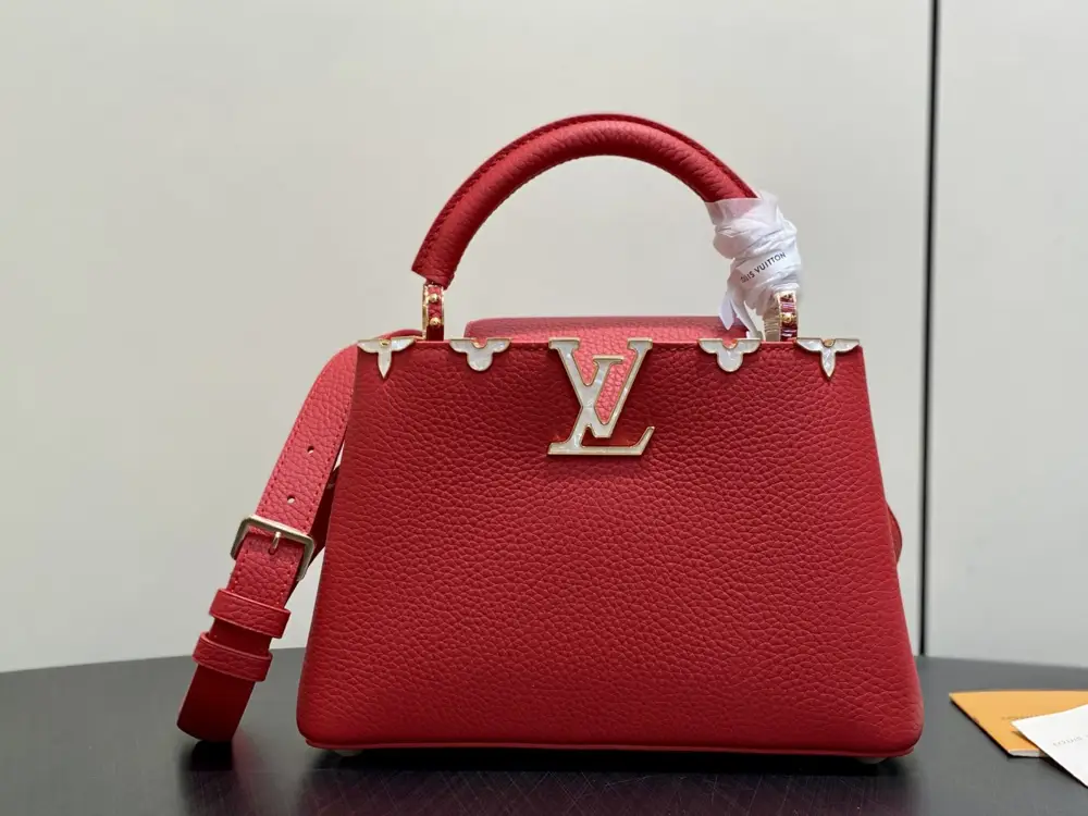 Louis Vuitton Сумка Capucines шкіряна 27 см — Фото 1