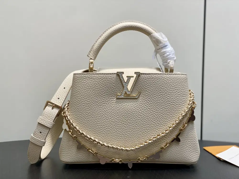 Louis Vuitton — Сумка Capucines шкіряна 27 см