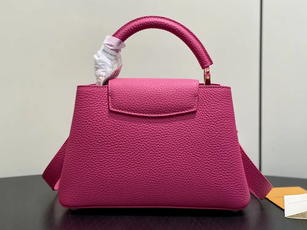 Louis Vuitton Сумка Capucines кожаная 27 см — Фото 3