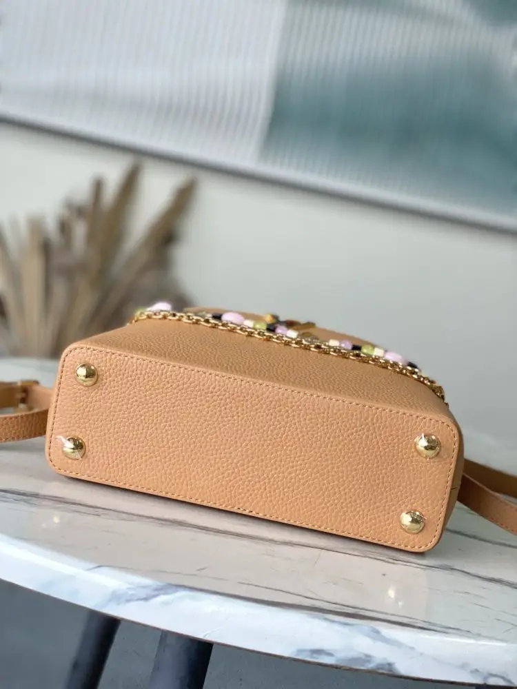 Louis Vuitton Сумка Capucines шкіряна 27 см — Фото 4