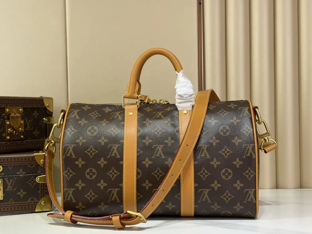 Louis Vuitton Сумка дорожняя KEEPALL BANDOULIÈRE 35 — Фото 3