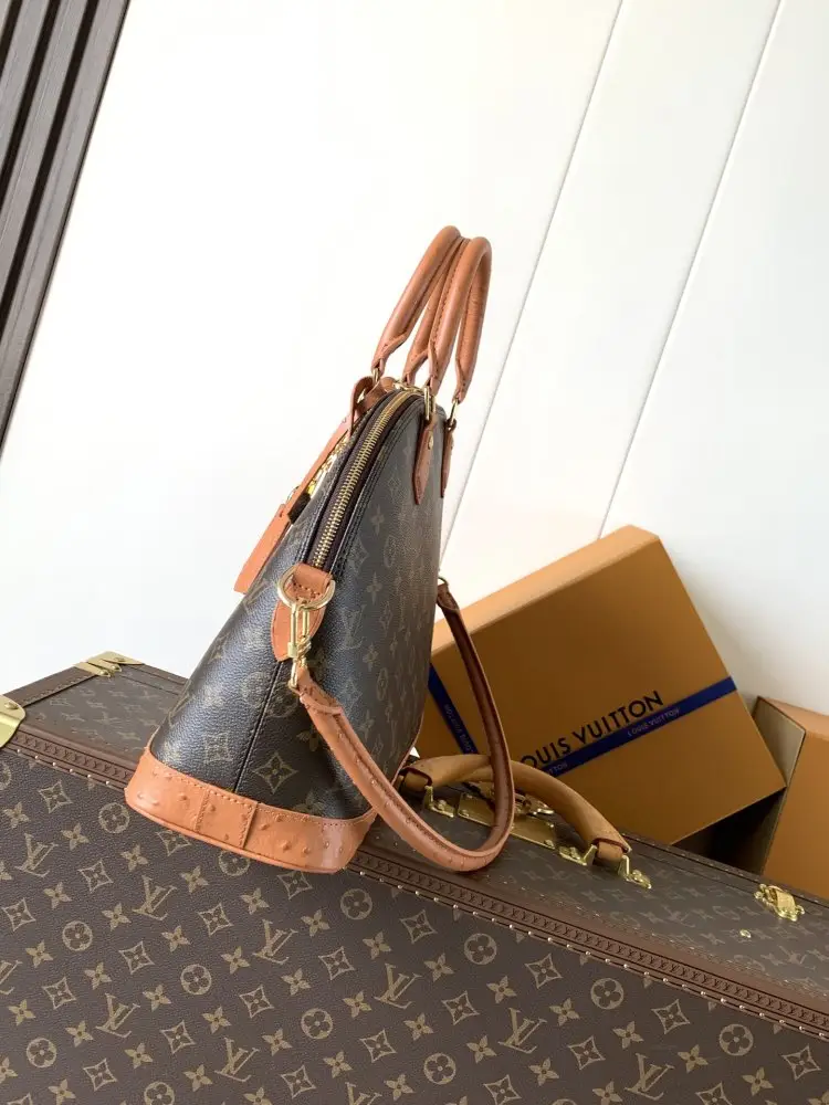 Louis Vuitton Сумка шкіряна Alma 37 см — Фото 2