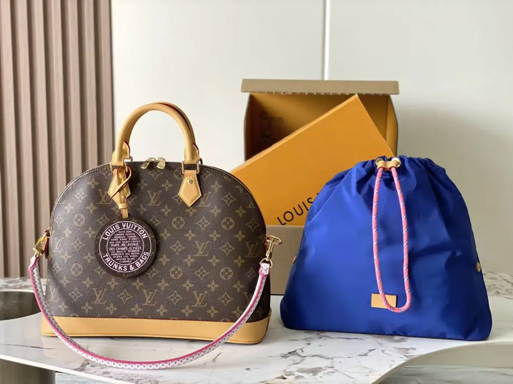 Louis Vuitton Сумка кожаная женская 37 см M27327 — Фото 2