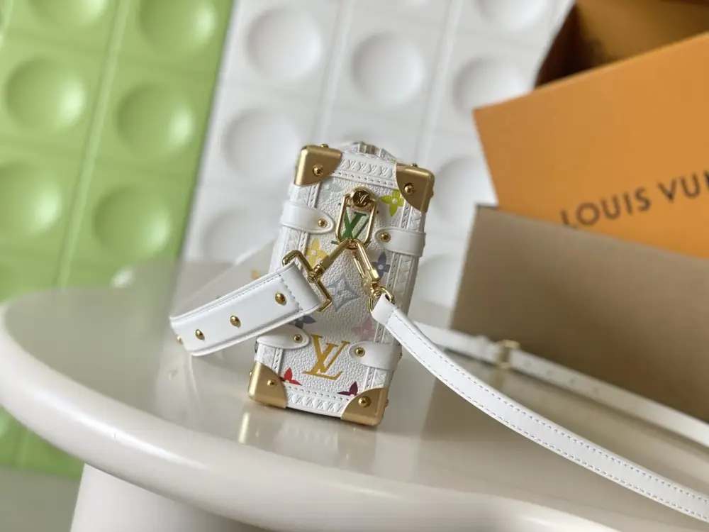 Louis Vuitton Сумка Side Trunk MM 24 см Louis Vuitton x Takashi Murakami — Фото 2
