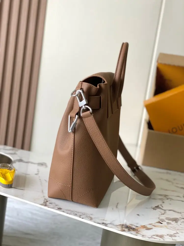 Louis Vuitton Сумка Steamer 30 чоловіча шкіряна — Фото 2