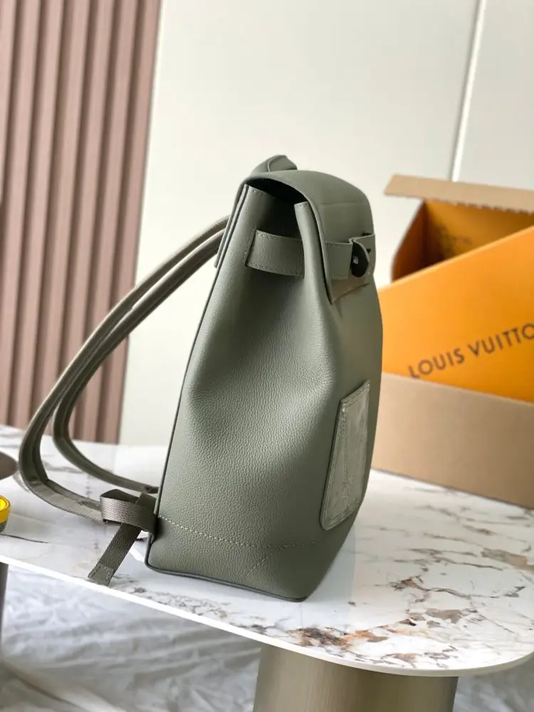 Louis Vuitton Сумка Steamer 31 см мужская кожаная — Фото 2