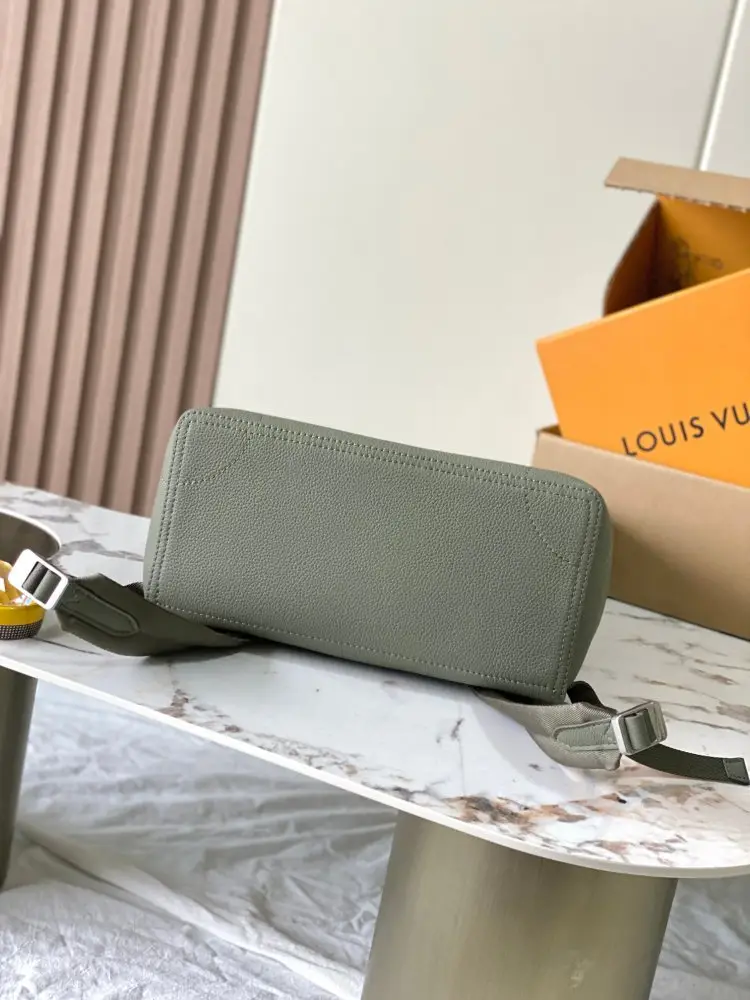 Louis Vuitton Сумка Steamer 31 см мужская кожаная — Фото 4