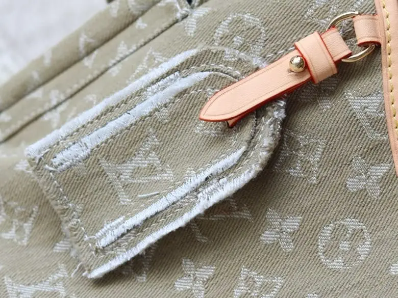 Louis Vuitton Сумка тоут Carryall Cargo джинсовая 33 см — Фото 5