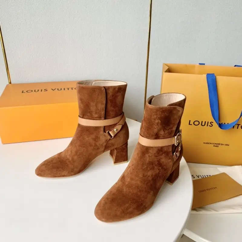 Louis Vuitton Ботильоны на высоком каблуке — Фото 2