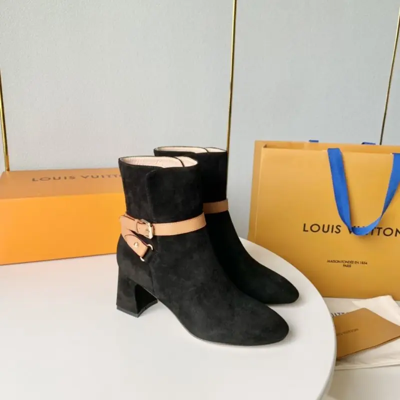 Louis Vuitton Ботильйони на високому підборах — Фото 2