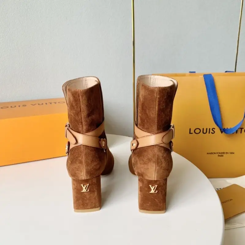 Louis Vuitton Ботильоны на высоком каблуке — Фото 3