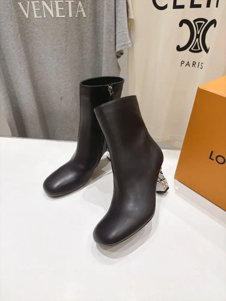 Louis Vuitton Ботильоны на высоком каблуке — Фото 3