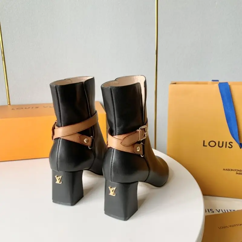 Louis Vuitton Ботильоны на высоком каблуке — Фото 3