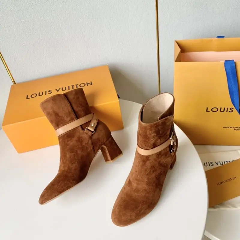 Louis Vuitton Ботильоны на высоком каблуке — Фото 5