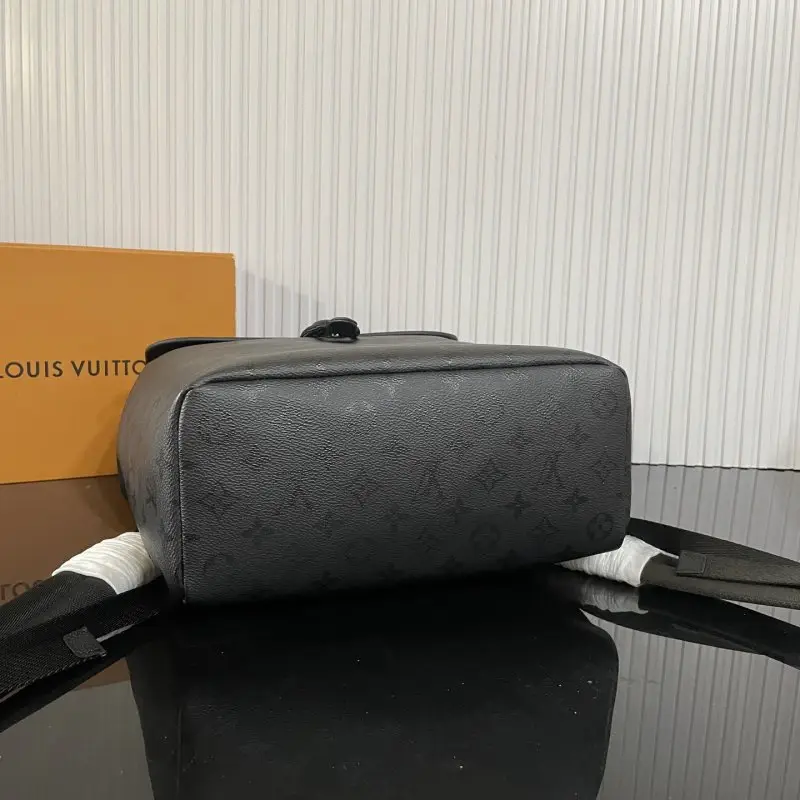 Louis Vuitton Рюкзак Flaneur 30 см з канваса Monogram Midnight — Фото 4