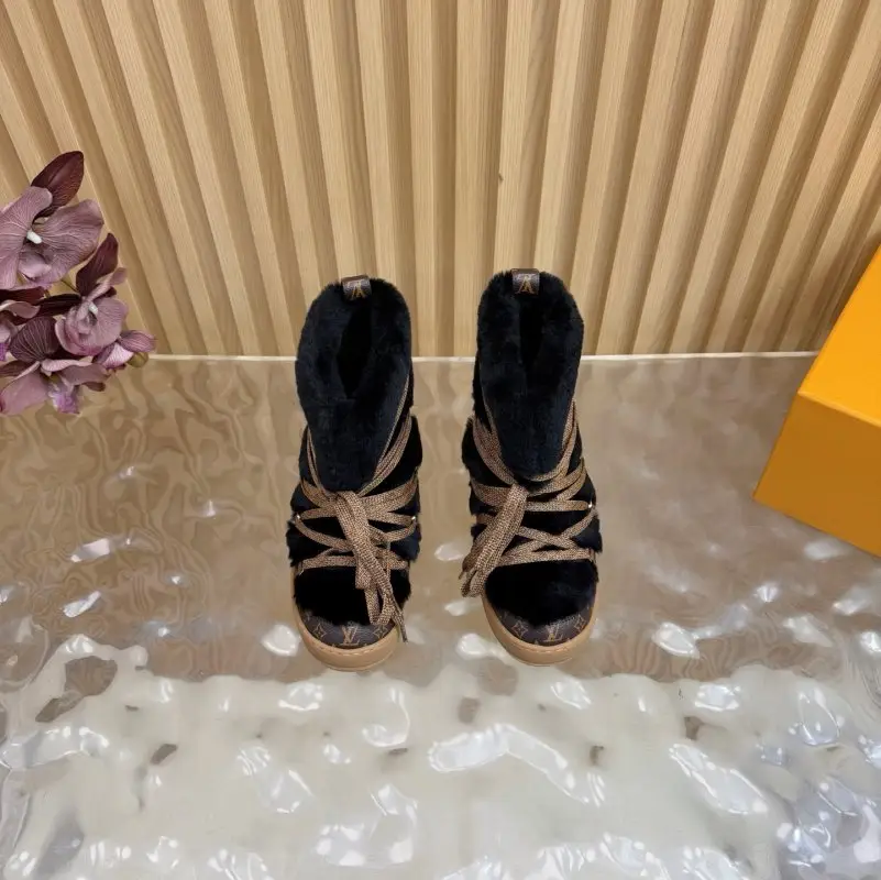 Louis Vuitton Ботинки зимние на меху — Фото 4