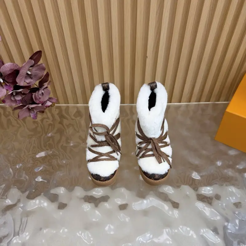 Louis Vuitton Ботинки зимние на меху — Фото 4