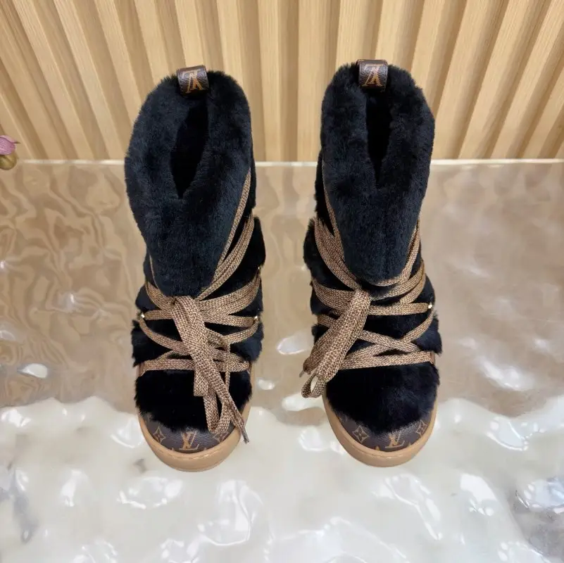 Louis Vuitton Ботинки зимние на меху — Фото 5