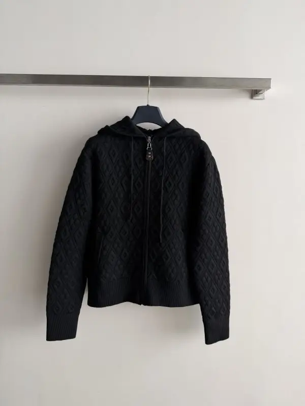 Louis Vuitton — Cardigan from hood