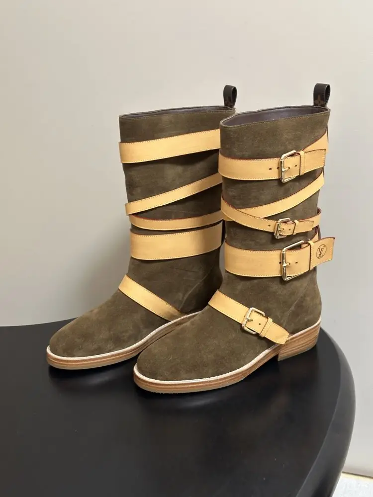 Louis Vuitton High boots from buckle LV AMIRAL — Photo 3