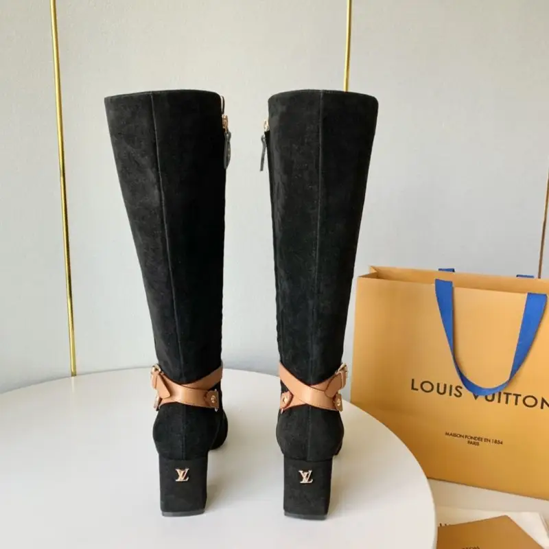 Louis Vuitton High boots leather boots on heel — Photo 3