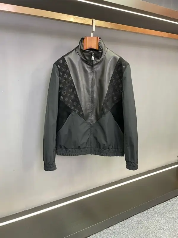 Louis Vuitton — Jacket-bomber leather men's