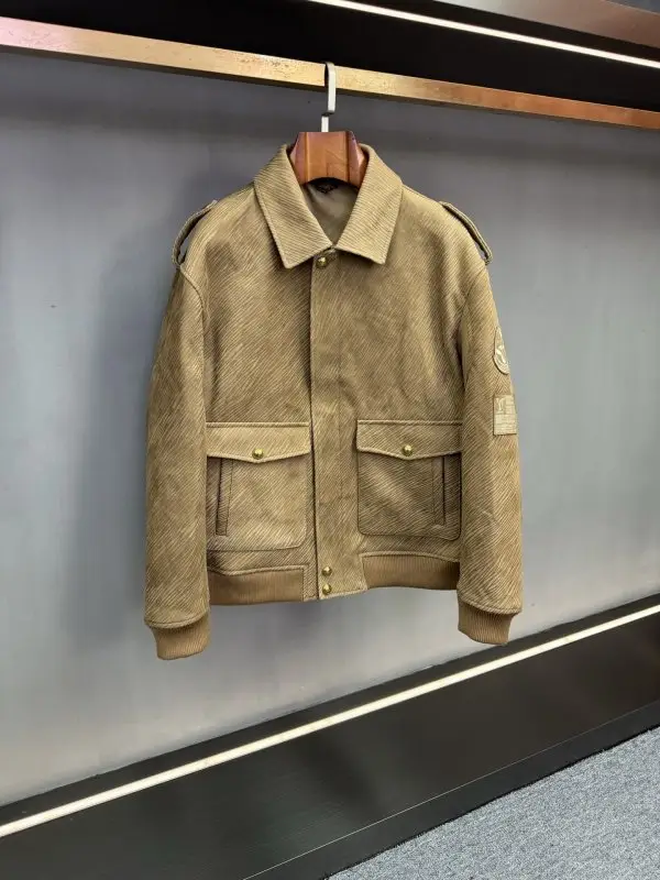 Louis Vuitton — Jacket-bomber leather men's