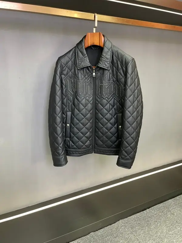 Louis Vuitton — Jacket-bomber leather men's