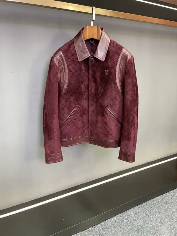 Louis Vuitton — Jacket-bomber leather men's
