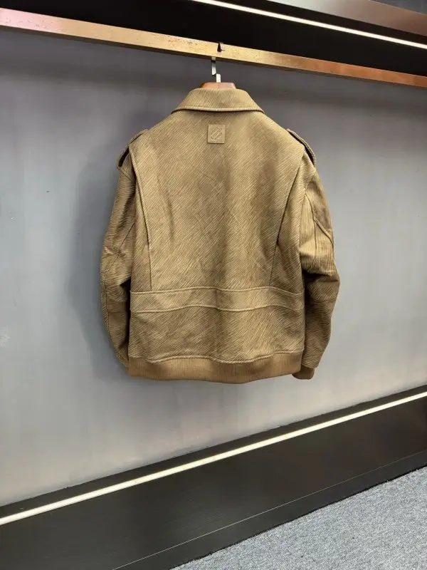 Louis Vuitton Куртка-бомбер шкіряна чоловіча — Фото 2