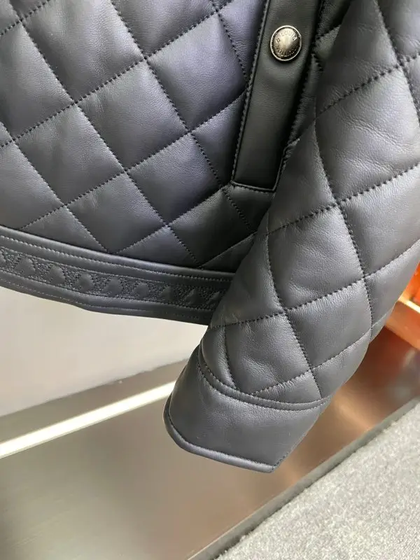 Louis Vuitton Jacket-bomber leather men's — Photo 5