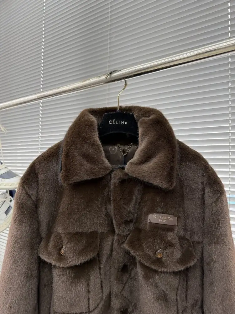 Louis Vuitton Куртка меховая мужская — Фото 2