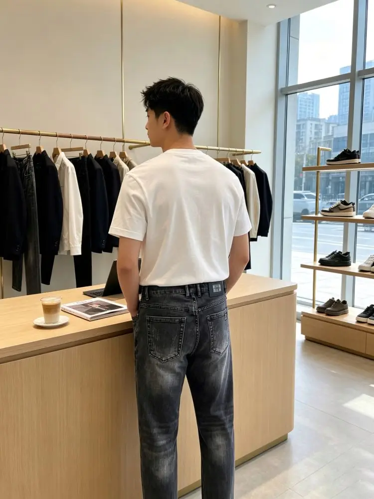 Louis Vuitton Джинси чоловічі — Фото 3