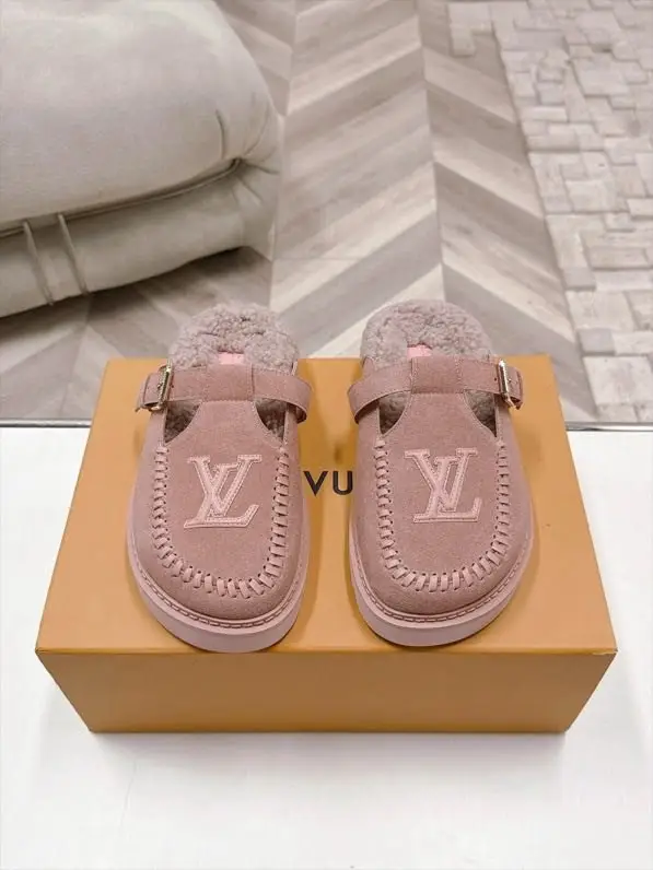 Louis Vuitton — Мюли на меху женские