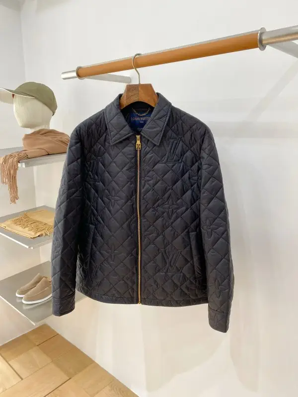 Louis Vuitton — Quilted jacket men's