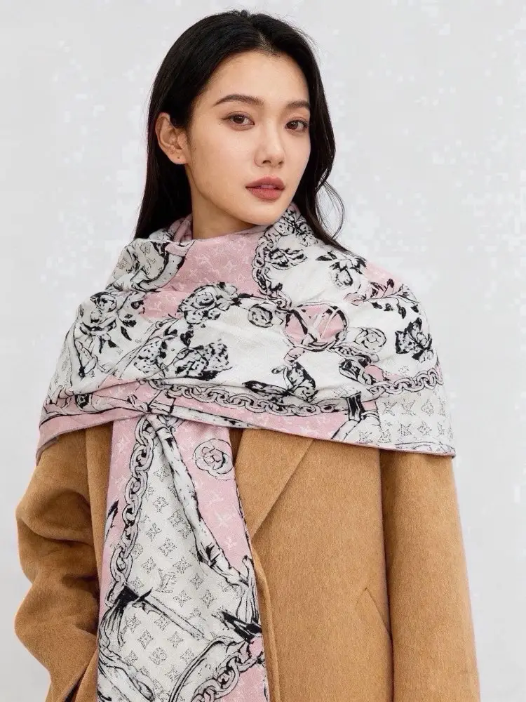 Louis Vuitton Шарф з кашеміру — Фото 2