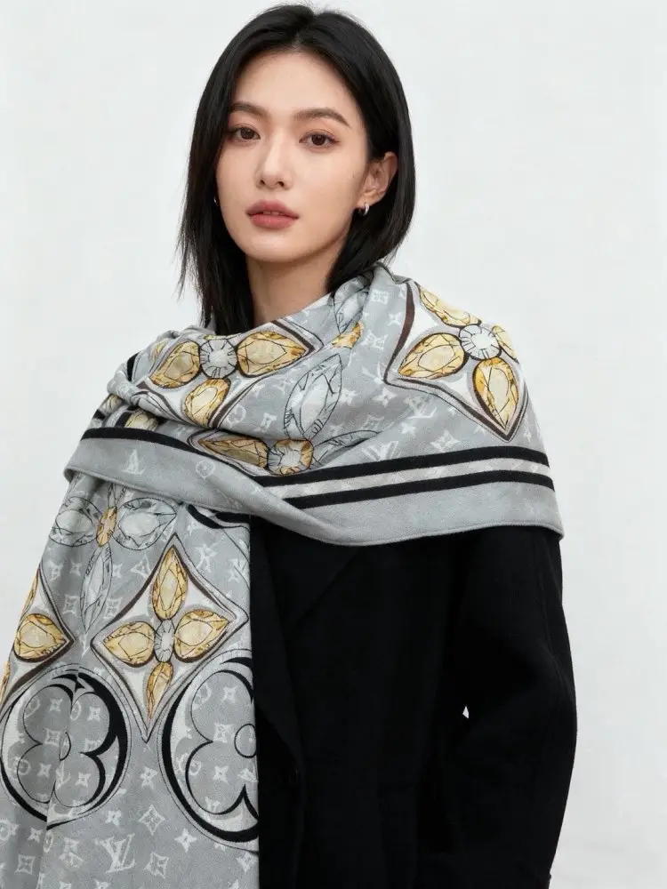 Louis Vuitton Шарф из кашемира — Фото 2