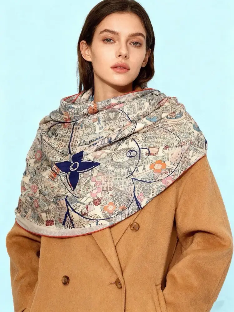 Louis Vuitton Scarf of cashmere — Photo 2