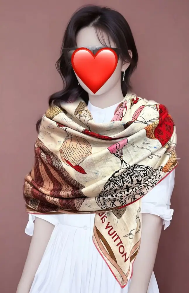 Louis Vuitton Шарф з кашеміру — Фото 2