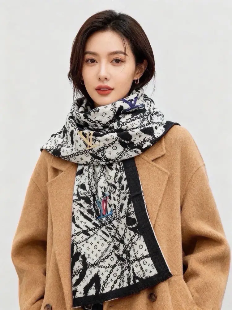 Louis Vuitton Шарф из кашемира — Фото 3