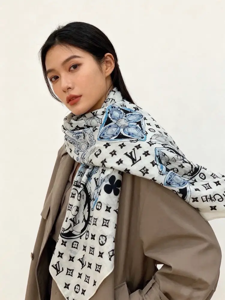 Louis Vuitton Шарф з кашеміру — Фото 3