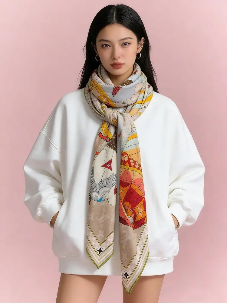 Louis Vuitton Scarf of cashmere — Photo 3