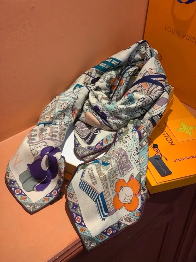 Louis Vuitton Шарф з кашеміру — Фото 4